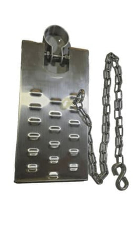 Eyewash or Shower Replacement or Add On Foot Pedal with Chain Link