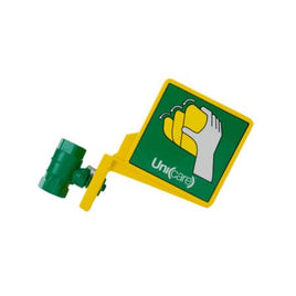 Eyewash Replacement Push Lever Stay Open Valve, 1/2"