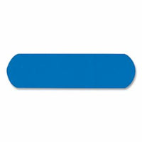 Blue Metal Detectable Bandage, 1 in W, 3 in L