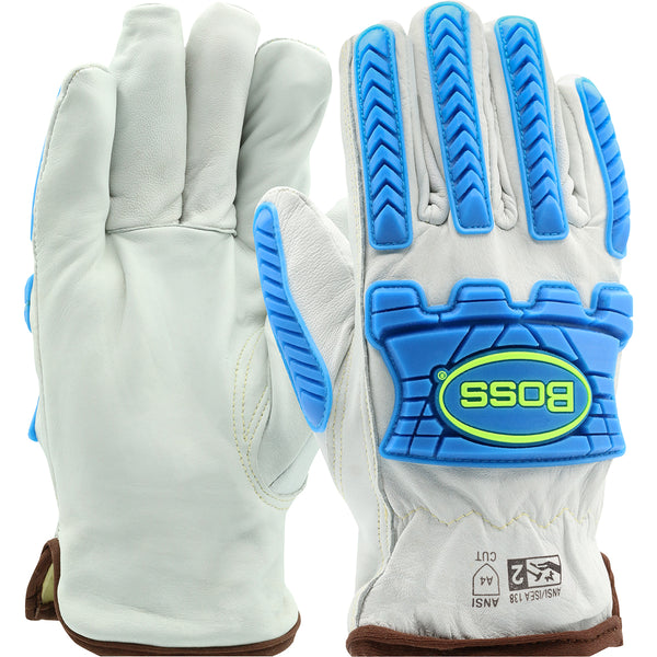 Top Grain Sheepskin Leather Drivers Glove - 2X-Large