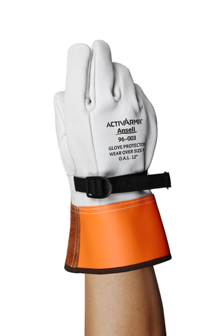 ActivArmr 96-003, Goatskin leather protectors, Size 10