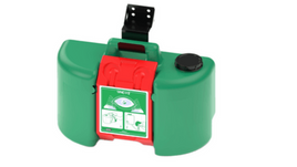 Portable Eyewash Station with Wall  Mount, 9 Gallon