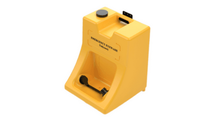 Portable Eyewash Station with  Wall Mount, 15 Gallon