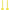 Yellow Stanchions 40 Inch Set Of 2