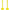 Yellow Stanchions 41 Inch Set Of 2