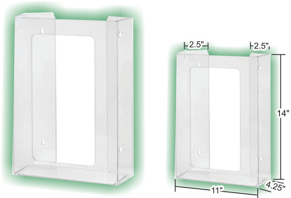 Glove Dispenser Triple Box | ACRY-GL3