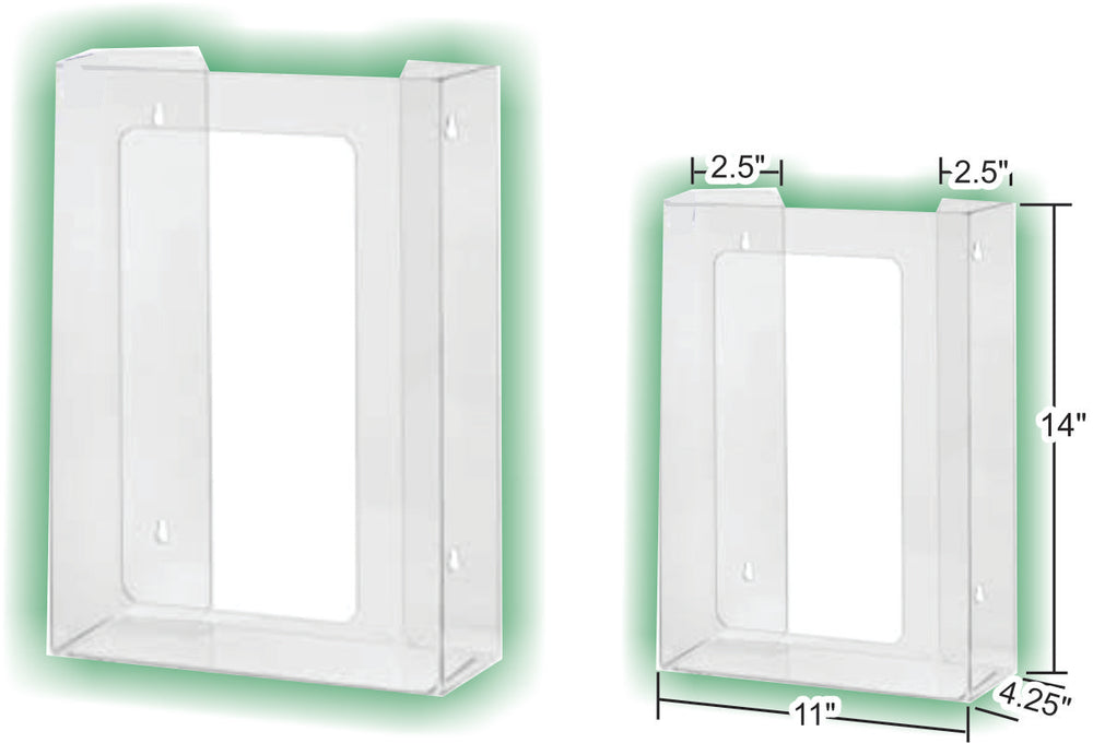 Acrylic Triple Box Glove Dispenser