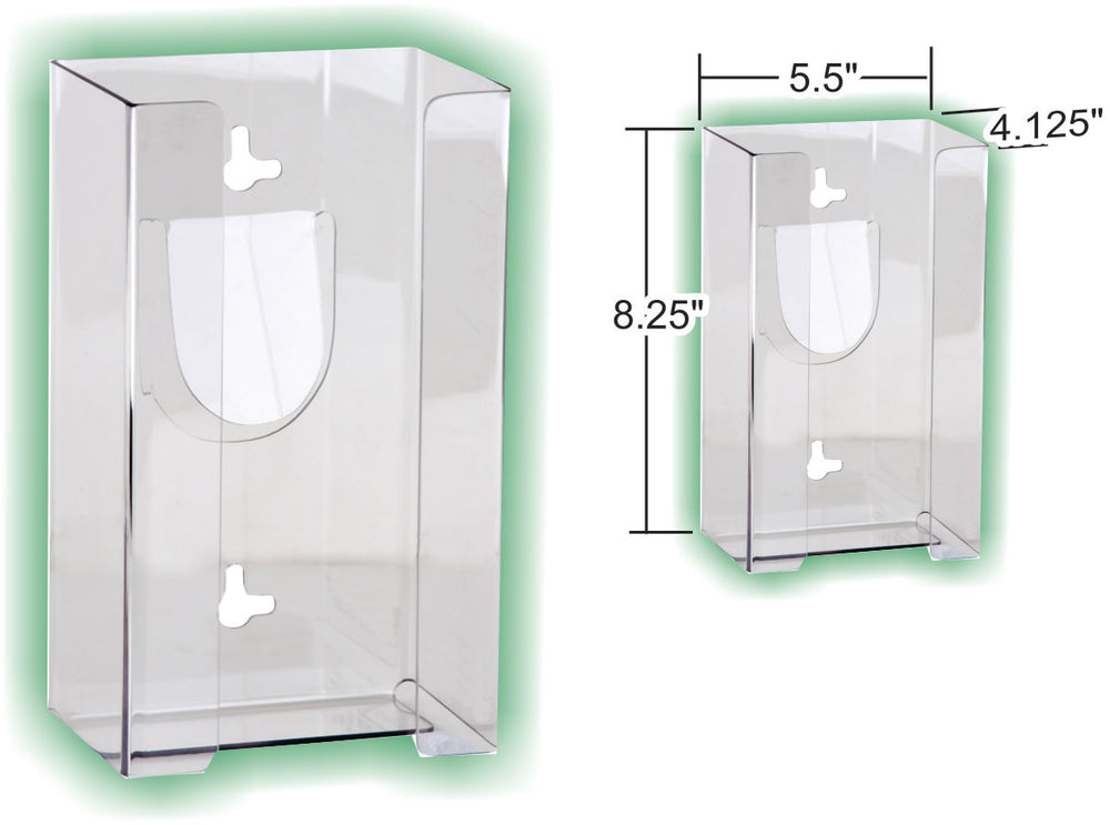 Acrylic Single Box Glove Dispenser