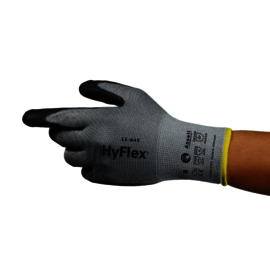15G Vers Abr-Res Gloves Bk Dmf Pu Clm  Sz9