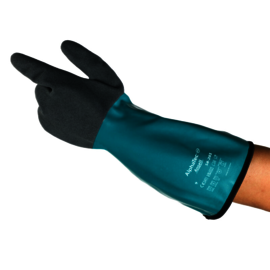 13" 15G Chemical Resistgloves  Sz 10