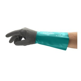 Alphatec 58535B Sz 7 Chem Rest Grn/Drk Gry 14"