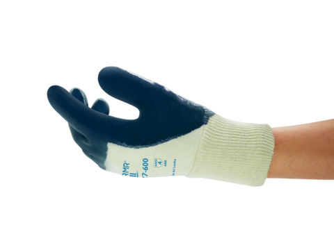 27-600 Nitrile Coated Gloves, Size 10, Blue | 012-27-600-10