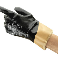 28-359 Nitrile Coated Gloves, Size 10, Black | 012-28-359-10