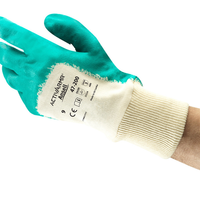 47-200 Gloves, Size 10, Aqua, Nitrile Coated | 012-47-200-10