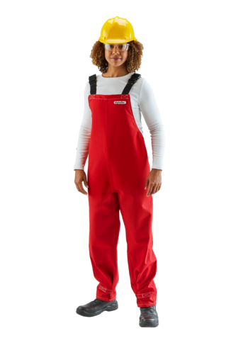 Chemical-Splash-Resistant Bib Overalls, AlphaTec 2X-Large | 66-662-2XL