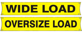 Wide Load / Oversize Load Double-Sided Banner | BA-3001