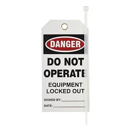 Tag Danger Do Not Operate Equip