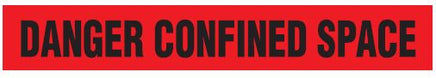 Barricade Tape - Danger Confined Space | BT4071