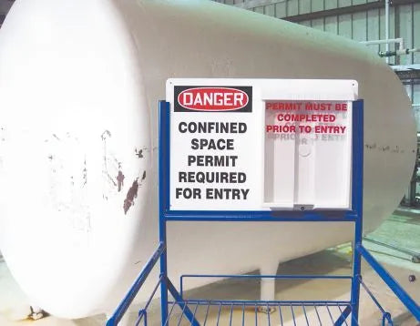 Osha Danger Confined Space Permit Station: Confined Space - Permit Required For Entry