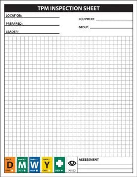 TPM Inspection Sheet Pad | CBS510