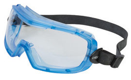 Honeywell Uvex Entity™ Chemical Splash Impact Goggles With Blue Frame And Clear Anti-Fog Lens | HONS3541X