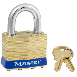1-3/4In W Laminated Steel Pin Tumbler Padlock