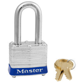 Laminated Steel Safety Lockout Padlock 1-1/2" Sh