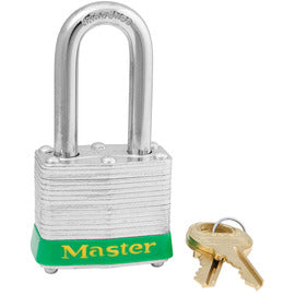 Laminated Steel Safety Lockout Padlock 1-1/2" Sh