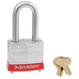 Laminated Steel Safety Lockout Padlock 1-1/2" Sh