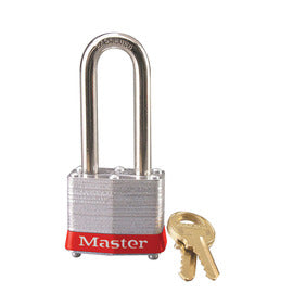Red Safety Lockout Padlock W/2" Shackle