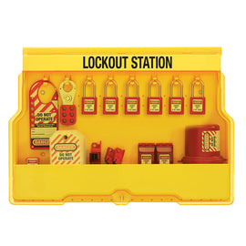 Lockout Station Electrical Lockout W/410Red Xeno