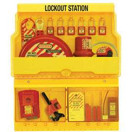 Deluxe Lockout Station Valve & Elec Lockout Devi
