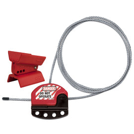 Butterfly Valve Lockoutdevice W  3-Foot Cable L