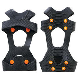 6300 2Xl Black One Pieceslip-On Ice Cleats