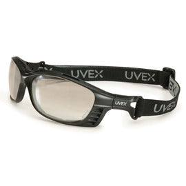 Honeywell Uvex Livewire™ Black Safety Glasses With SCT Reflect 50 Anti-Fog Lens | HONS2604XP