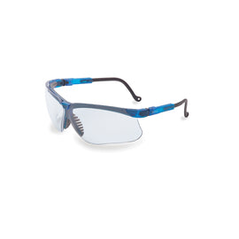 Honeywell Uvex Genesis® Blue Safety Glasses With Clear Anti-Fog Lens | HONS3240X