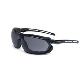 Honeywell Uvex Tirade™ Black Safety Glasses With Gray Anti-Fog Lens | HONS4041