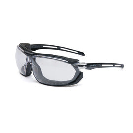 Honeywell Uvex Tirade™ Black Safety Glasses With Clear Anti-Fog Lens | HONS4040