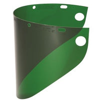 Honeywell Fibre-Metal® 8" X 16 1/2" X .06" Green Propionate Faceshield | HON4178DGN