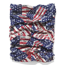 Ergodyne Red, White And Blue Chill-Its® 6485 Polyester Multi-Band