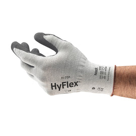 Hyflex 11-731 18G Wht/Grintrcpt Nyl/Spand Sz8