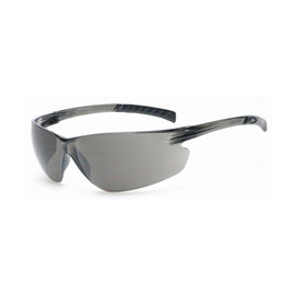 RADNOR™ Classic Plus Gray Safety Glasses With Gray Anti-Fog/Hard Coat Lens | RAD64051225