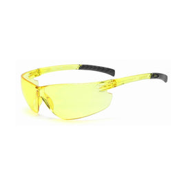 RADNOR™ Classic Plus Amber Safety Glasses With Amber Anti-Fog/Hard Coat Lens | RAD64051228