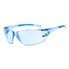 RADNOR™ Cobalt Classic Blue Safety Glasses With Blue Anti-Scratch Lens | RAD64051248
