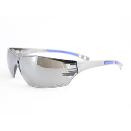 RADNOR™ Cobalt Classic Gray Safety Glasses With Gray Anti-Scratch Lens | RAD64051249