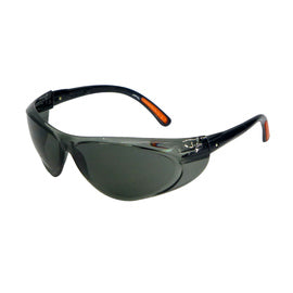 RADNOR™ Action Gray Safety Glasses With Gray Anti-Scratch Lens | RAD64051274