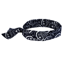 Ergodyne Blue Chill-Its® 6700 Cotton/Polymer Bandana | E5712306