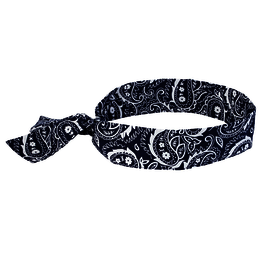 Ergodyne Blue Chill-Its® 6700 Cotton/Polymer Headband/Bandana | E5712306
