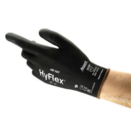 Hyflex 48-101 Black Nylon Lined Sz 11