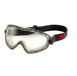 3M™ GoggleGear™ Splash Safety Goggles With Gray Frame And Clear Anti-Fog Lens | 3MRGG2891-SGAF